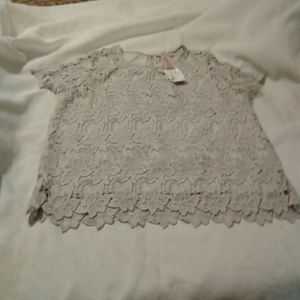 philosophy lace top